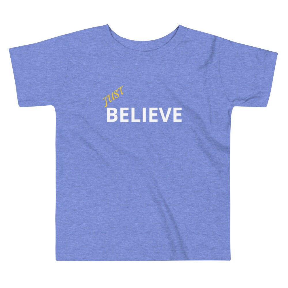 Just Believe Toddler Short Sleeve Tee