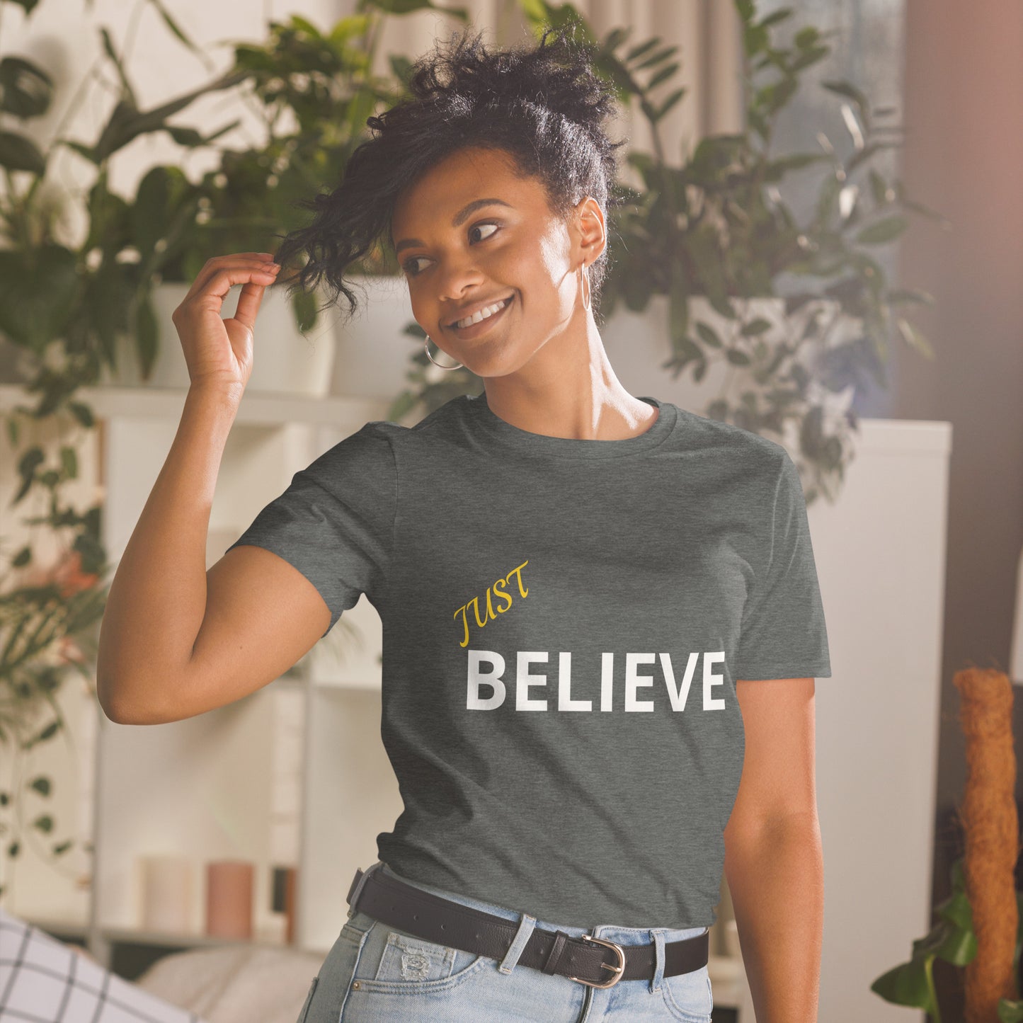 Just Believe Short-Sleeve Unisex T-Shirt