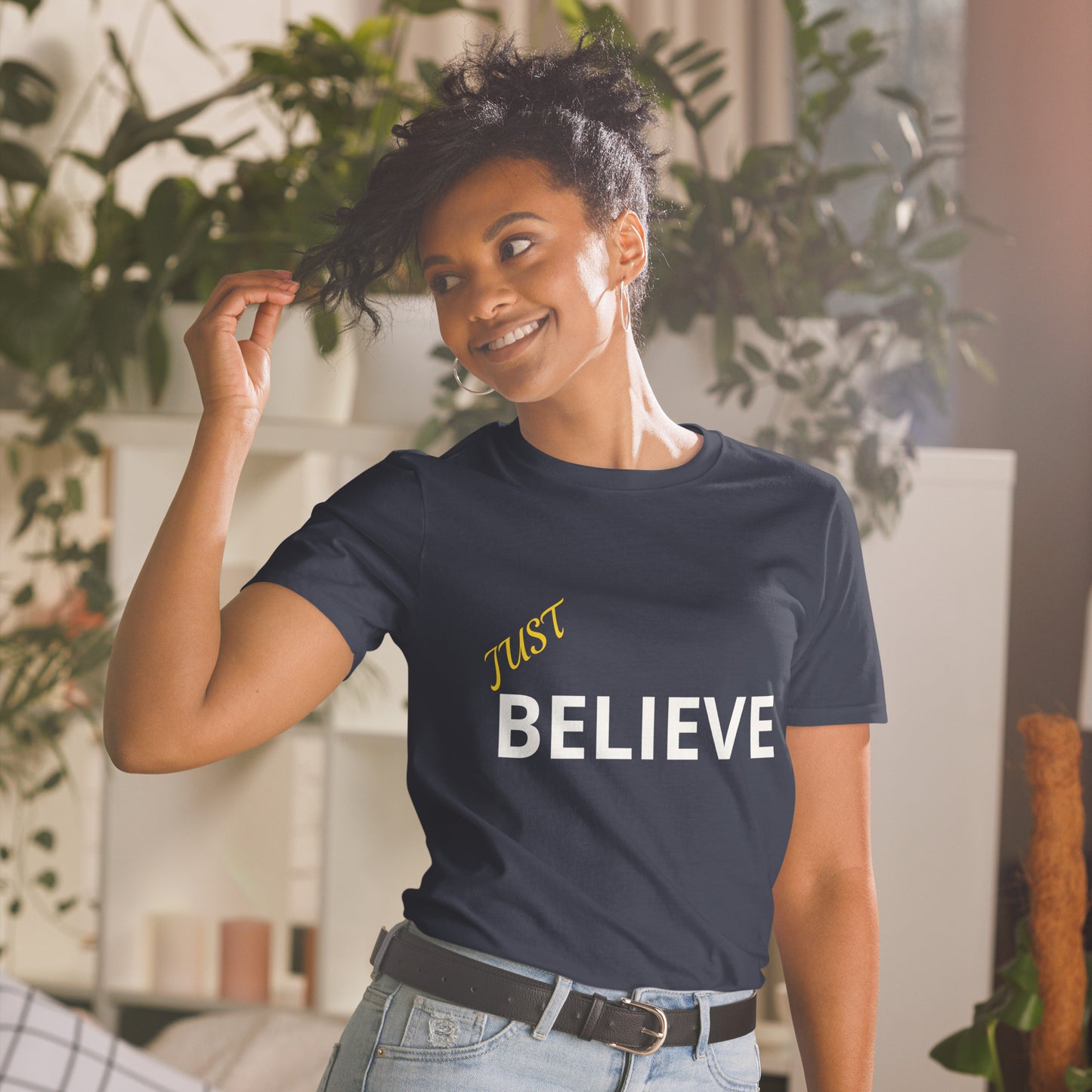 Just Believe Short-Sleeve Unisex T-Shirt