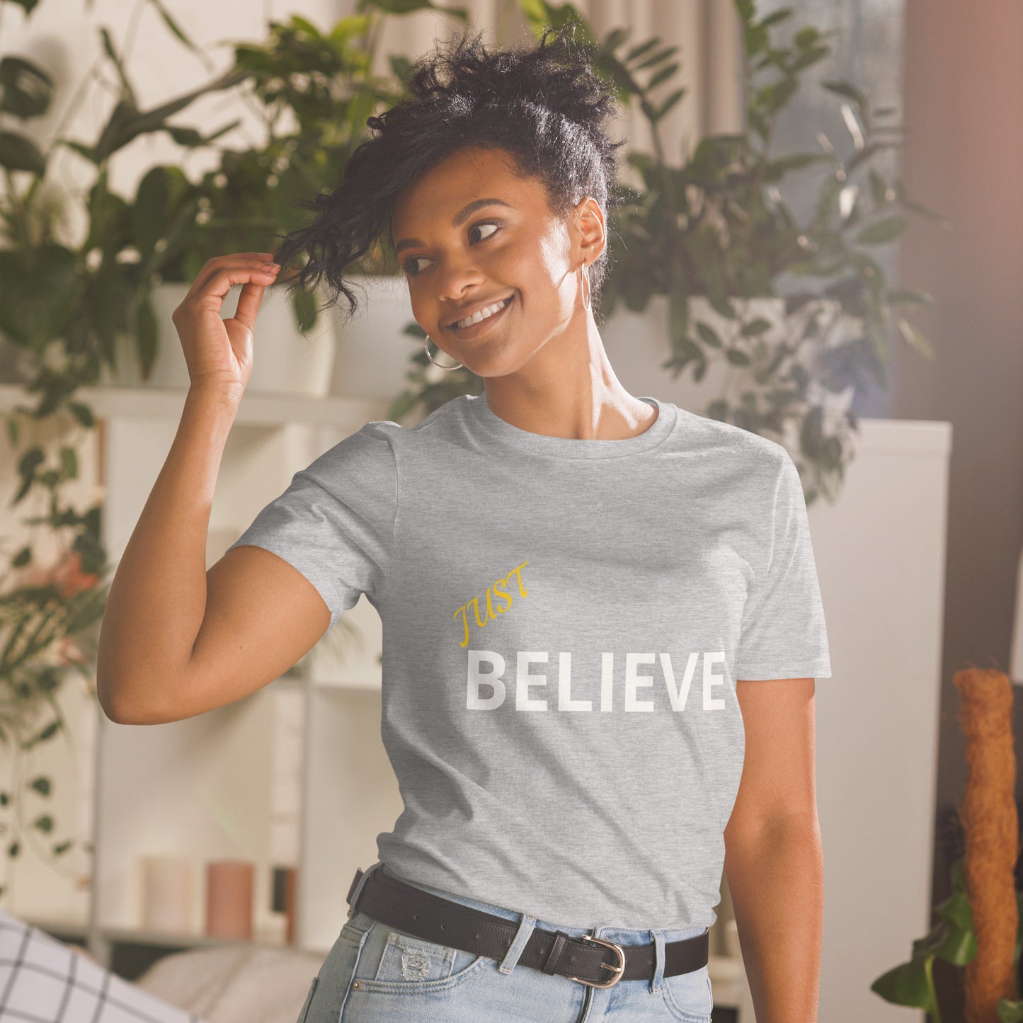 Just Believe Short-Sleeve Unisex T-Shirt